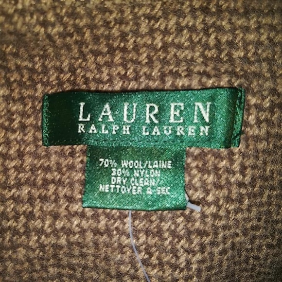 Ralph Lauren Equestrian Wool Poncho Cape Wrap NWT - Picture 6 of 7